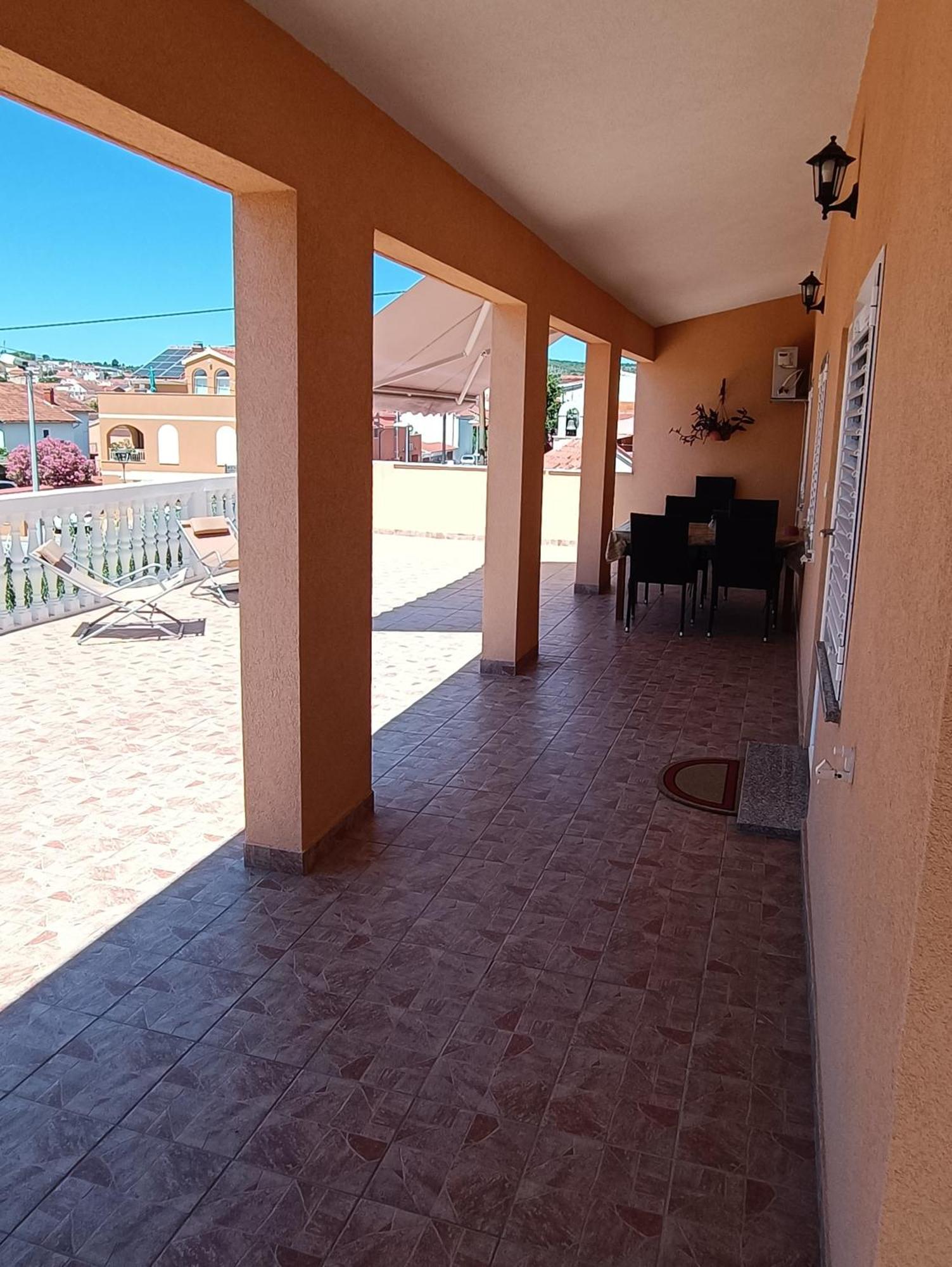 Apartmani Sprljan Vodice Esterno foto